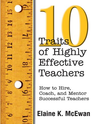 cover image of Ten Traits of Highly Effective Teachers